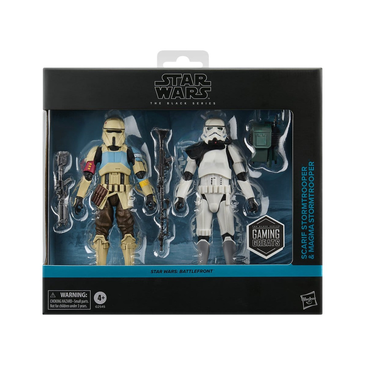 Hasbro Star Wars The Black Series Gaming Greats – Scarif-Stormtrooper & Magma-Stormtrooper – Star Wars: Battlefront