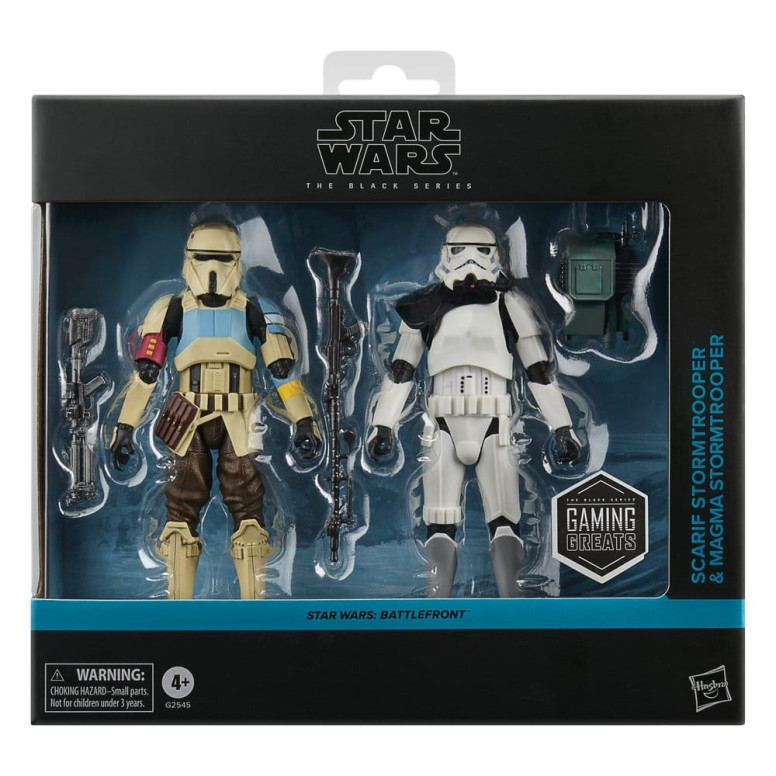 Hasbro Star Wars The Black Series Gaming Greats – Scarif-Stormtrooper & Magma-Stormtrooper – Star Wars: Battlefront