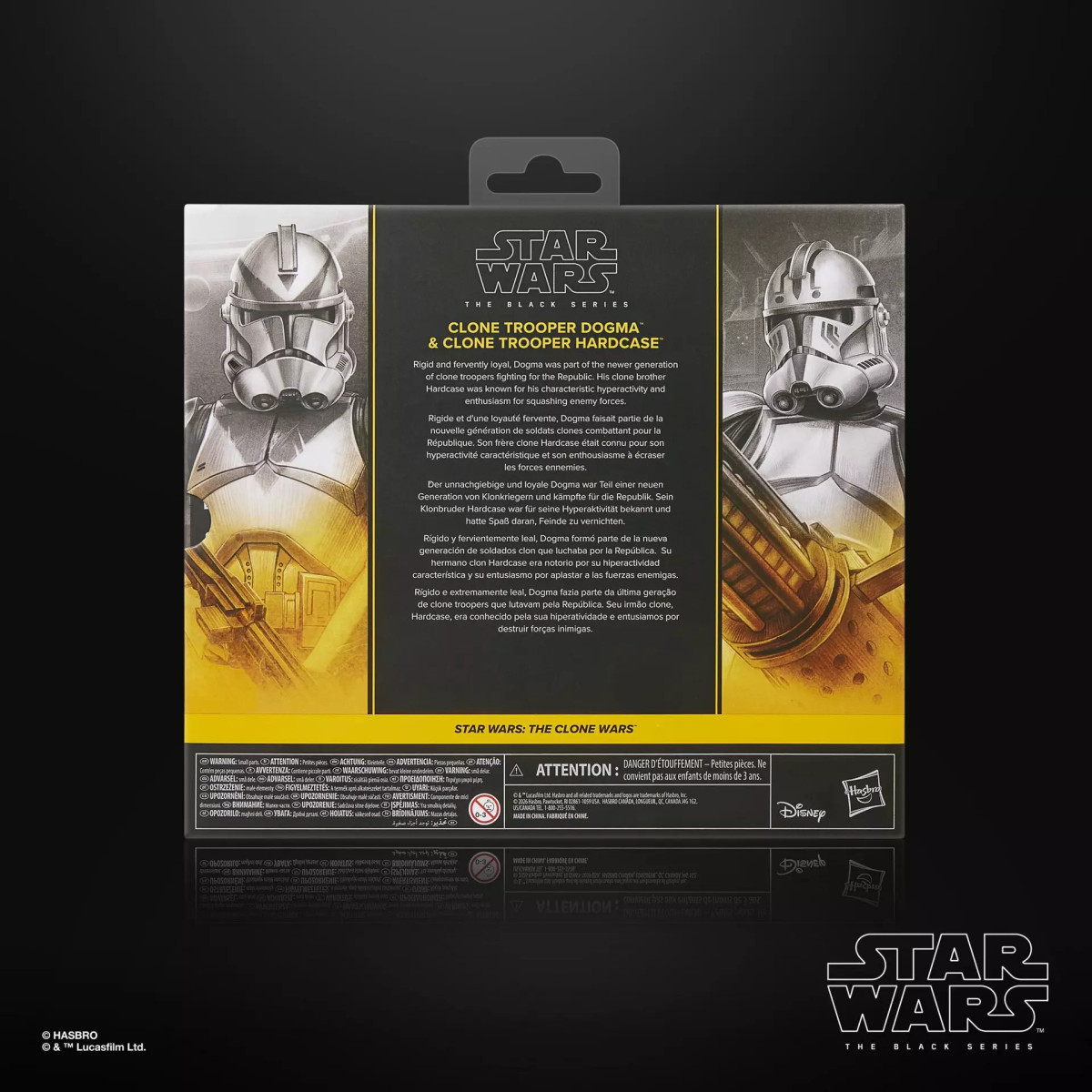 Star Wars The Black Series – Clone Trooper Dogma & Clone Trooper Hardcase – The Clone Wars