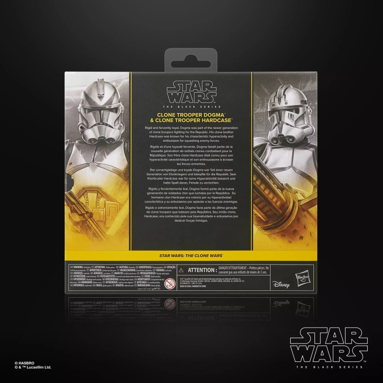 Star Wars The Black Series – Clone Trooper Dogma & Clone Trooper Hardcase – The Clone Wars