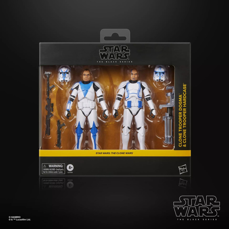Star Wars The Black Series – Clone Trooper Dogma & Clone Trooper Hardcase – The Clone Wars