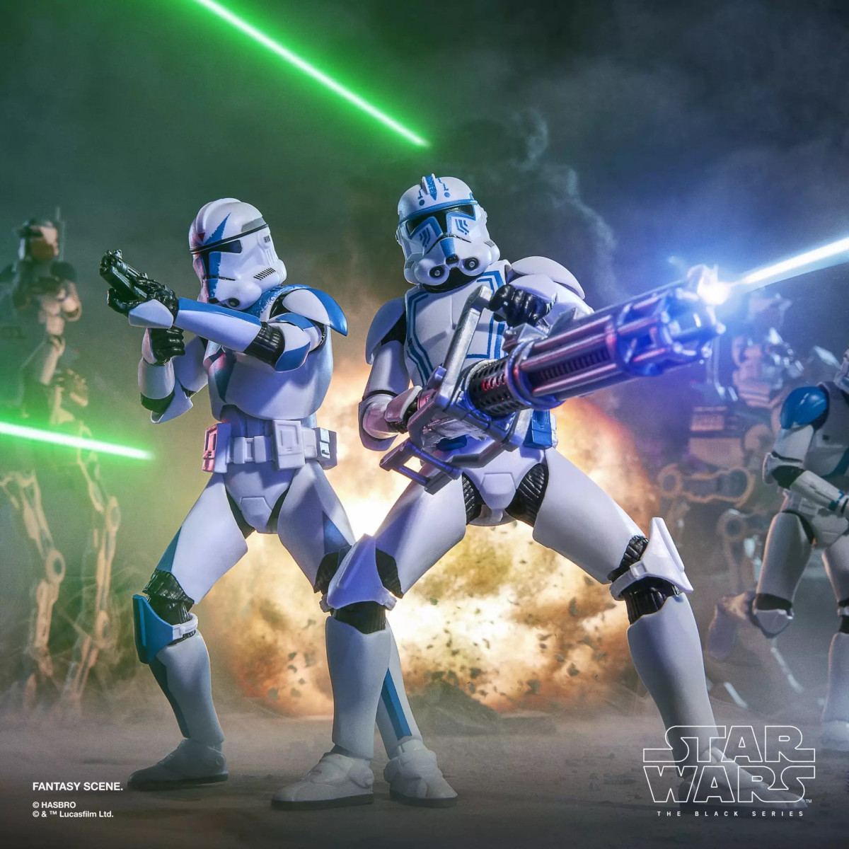 Star Wars The Black Series – Clone Trooper Dogma & Clone Trooper Hardcase – The Clone Wars