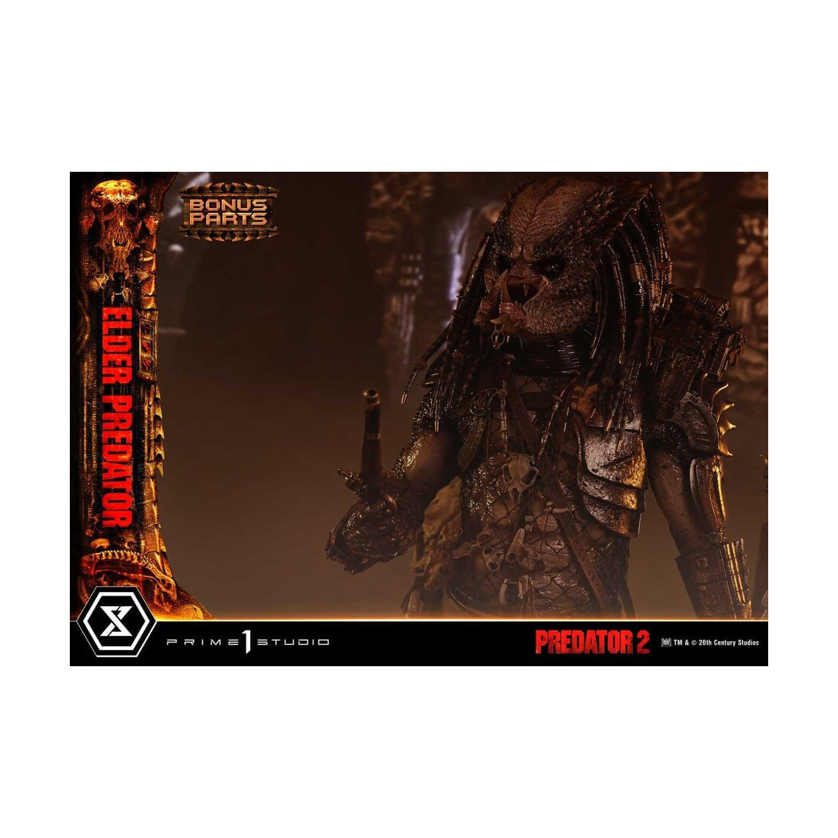 Prime 1 Studio - Predator 2 – Elder Predator DX Bonus-Version Museum Masterline Series, Teil 1 von 3
