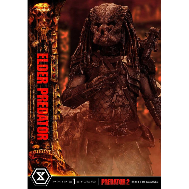 Prime 1 Studio - Predator 2 – Elder Predator DX Bonus-Version Museum Masterline Series, Teil 1 von 3