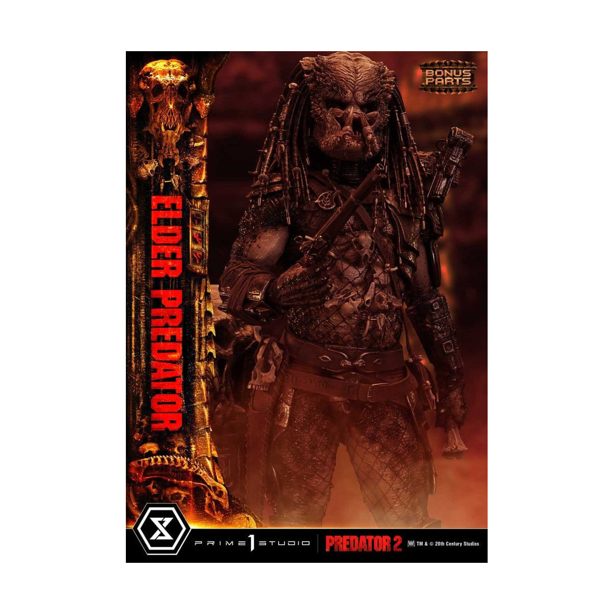 Prime 1 Studio - Predator 2 – Elder Predator DX Bonus-Version Museum Masterline Series, Teil 1 von 3
