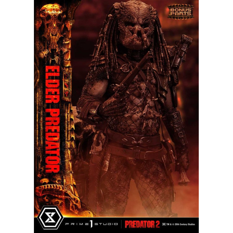 Prime 1 Studio - Predator 2 – Elder Predator DX Bonus-Version Museum Masterline Series, Teil 1 von 3