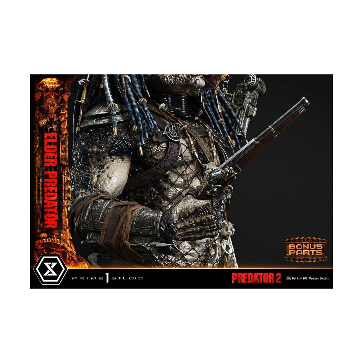 Prime 1 Studio - Predator 2 – Elder Predator DX Bonus-Version Museum Masterline Series, Teil 1 von 3
