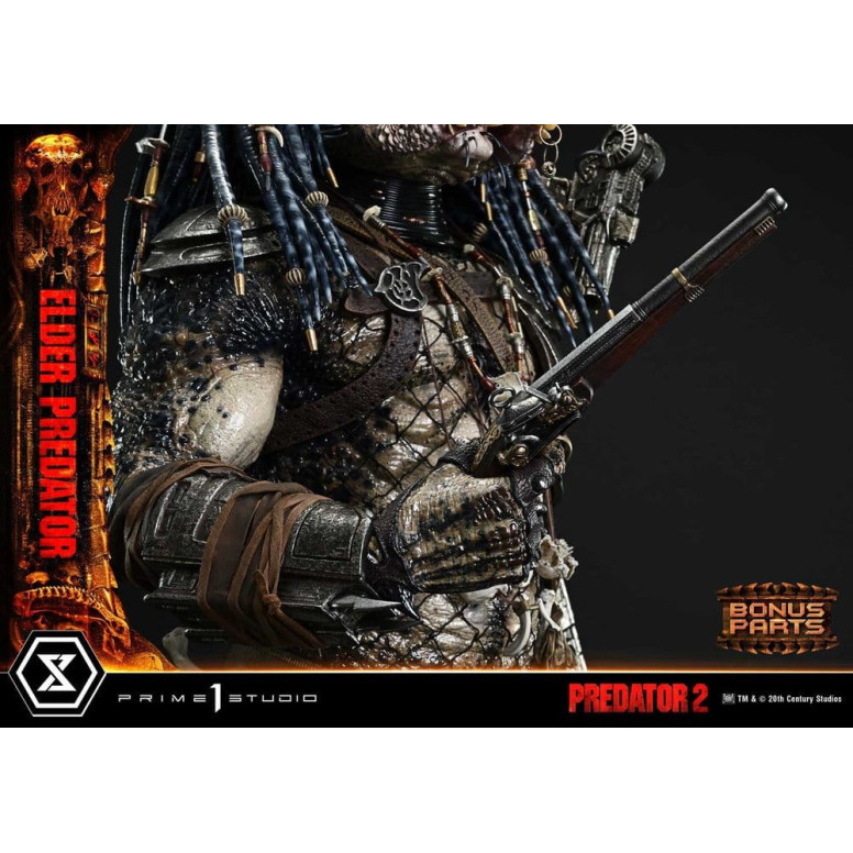 Prime 1 Studio - Predator 2 – Elder Predator DX Bonus-Version Museum Masterline Series, Teil 1 von 3