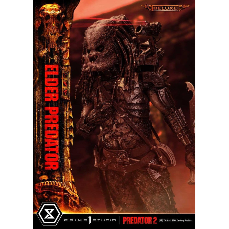 Prime 1 Studio - Predator 2 – Elder Predator DX Bonus-Version Museum Masterline Series, Teil 1 von 3