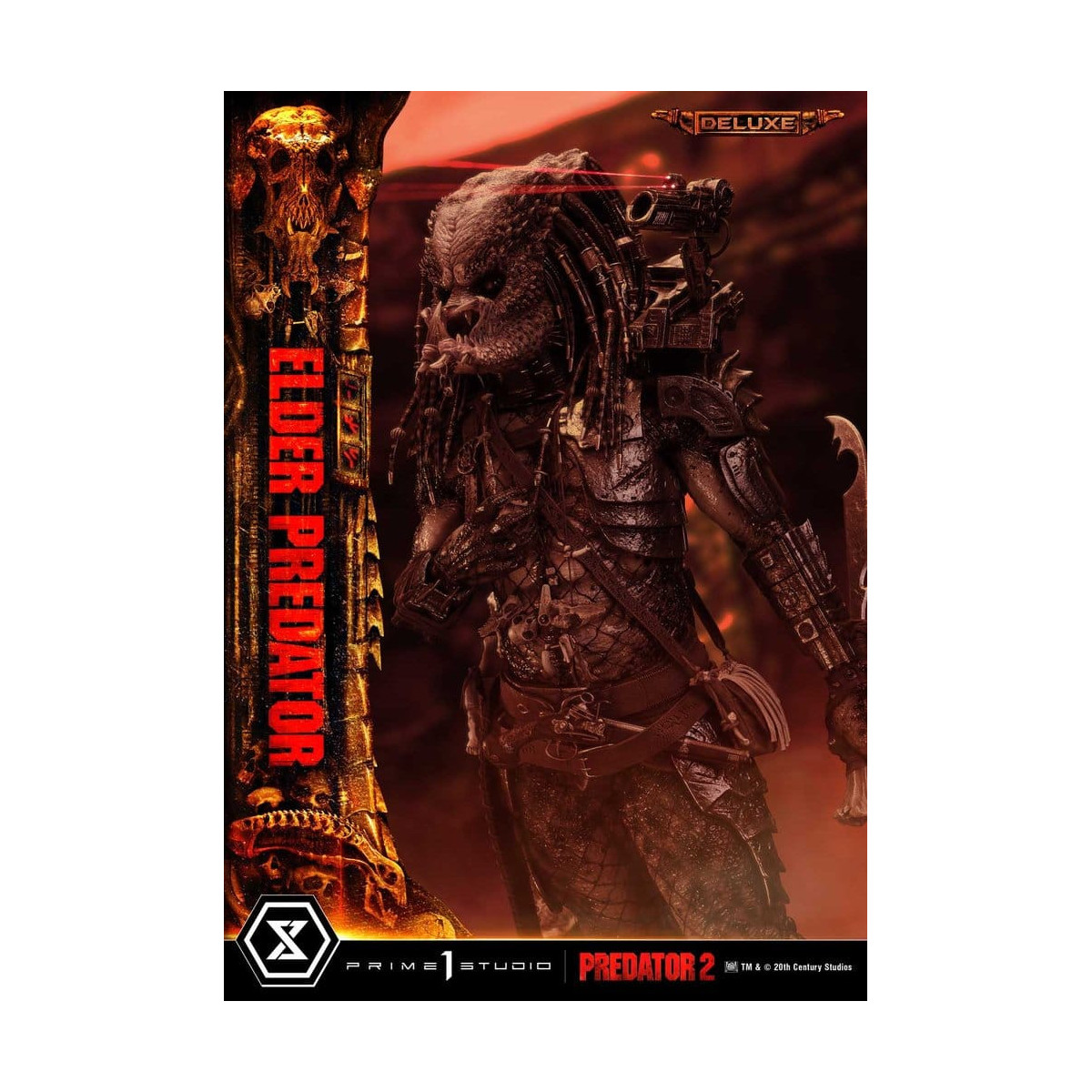 Prime 1 Studio - Predator 2 – Elder Predator DX-Version Museum Masterline Series, Teil 1/3