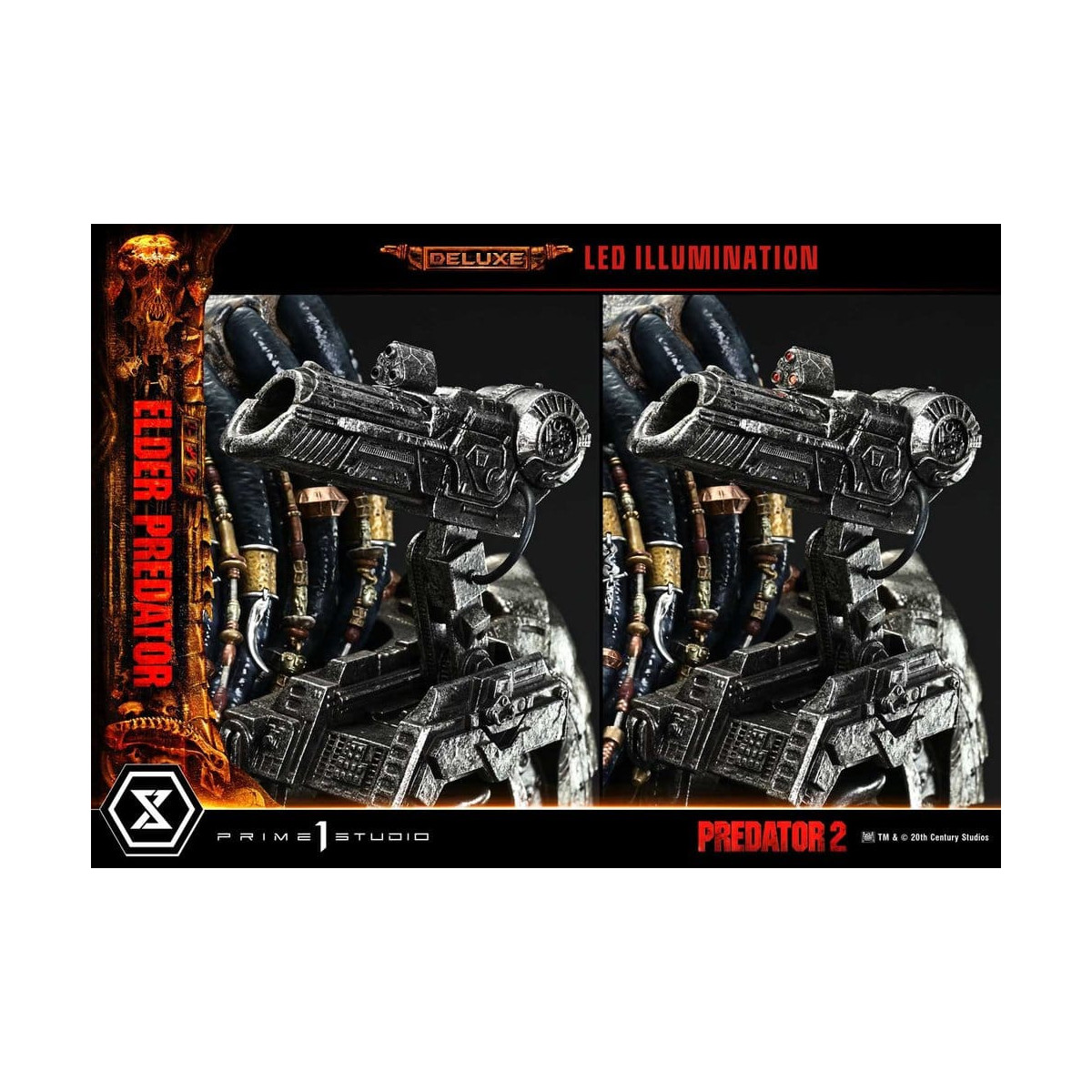 Prime 1 Studio - Predator 2 – Elder Predator DX-Version Museum Masterline Series, Teil 1/3