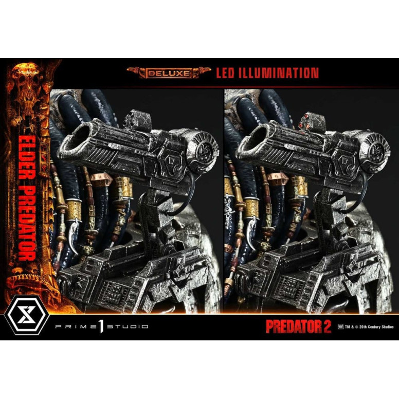 Prime 1 Studio - Predator 2 – Elder Predator DX-Version Museum Masterline Series, Teil 1/3