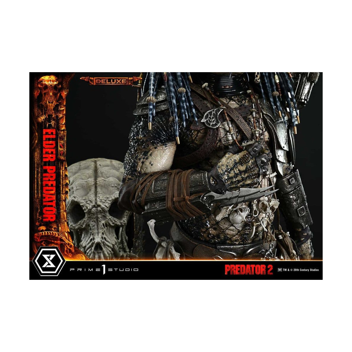 Prime 1 Studio - Predator 2 – Elder Predator DX-Version Museum Masterline Series, Teil 1/3