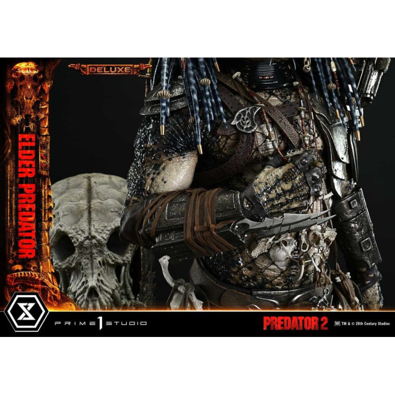 Prime 1 Studio - Predator 2 – Elder Predator DX-Version Museum Masterline Series, Teil 1/3