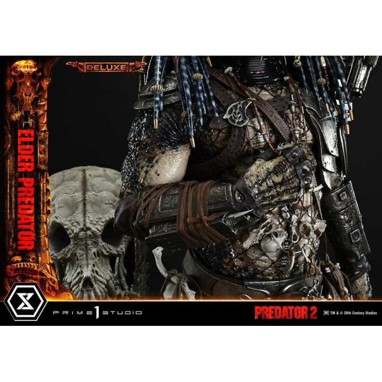Prime 1 Studio - Predator 2 – Elder Predator DX-Version Museum Masterline Series, Teil 1/3