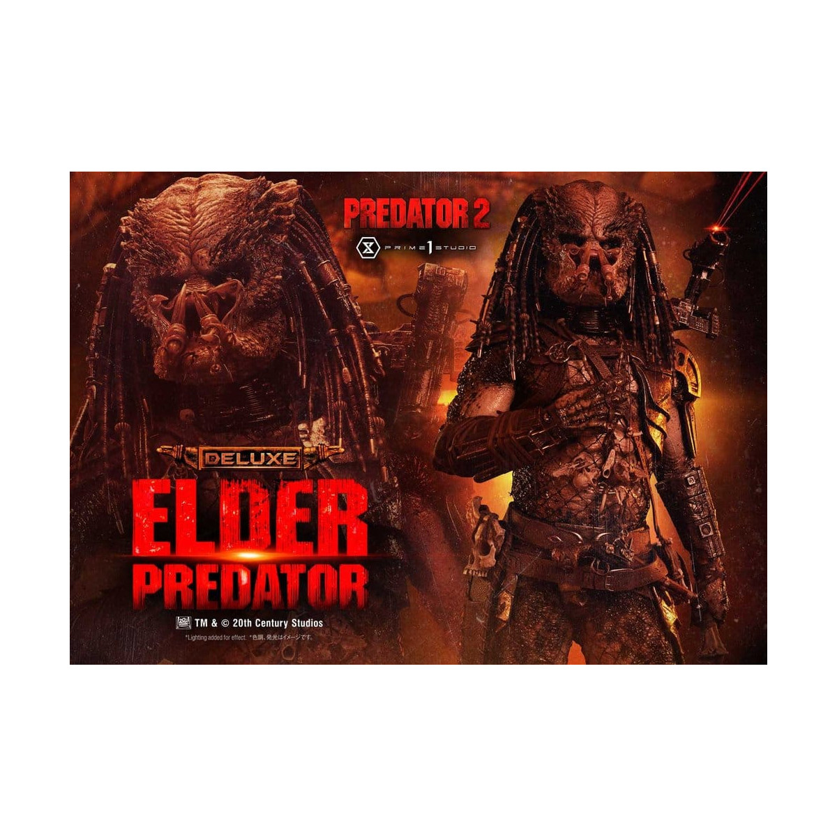 Prime 1 Studio - Predator 2 – Elder Predator DX-Version Museum Masterline Series, Teil 1/3