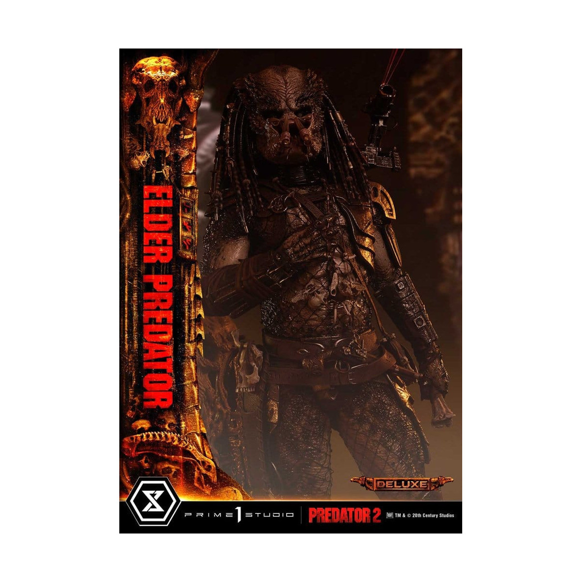 Prime 1 Studio - Predator 2 – Elder Predator DX-Version Museum Masterline Series, Teil 1/3
