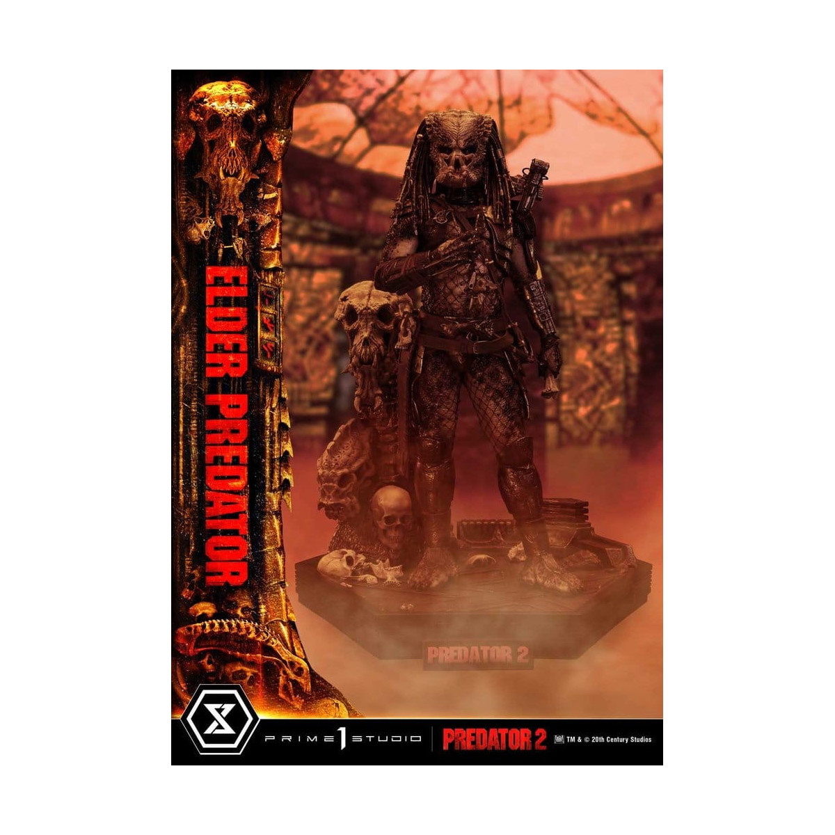 Prime 1 Studio - Predator 2 – Elder Predator DX-Version Museum Masterline Series, Teil 1/3