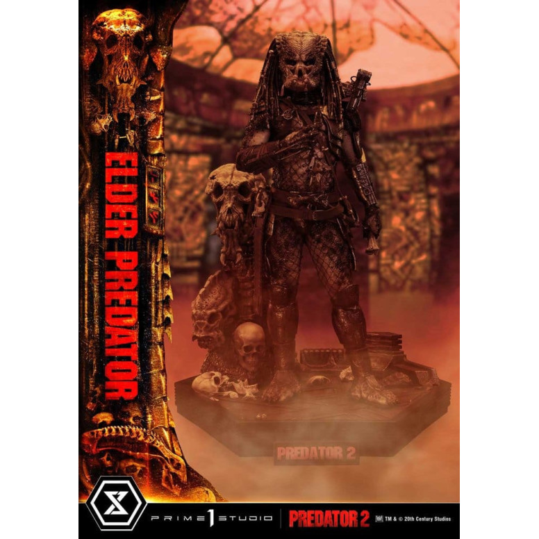 Prime 1 Studio - Predator 2 – Elder Predator DX-Version Museum Masterline Series, Teil 1/3