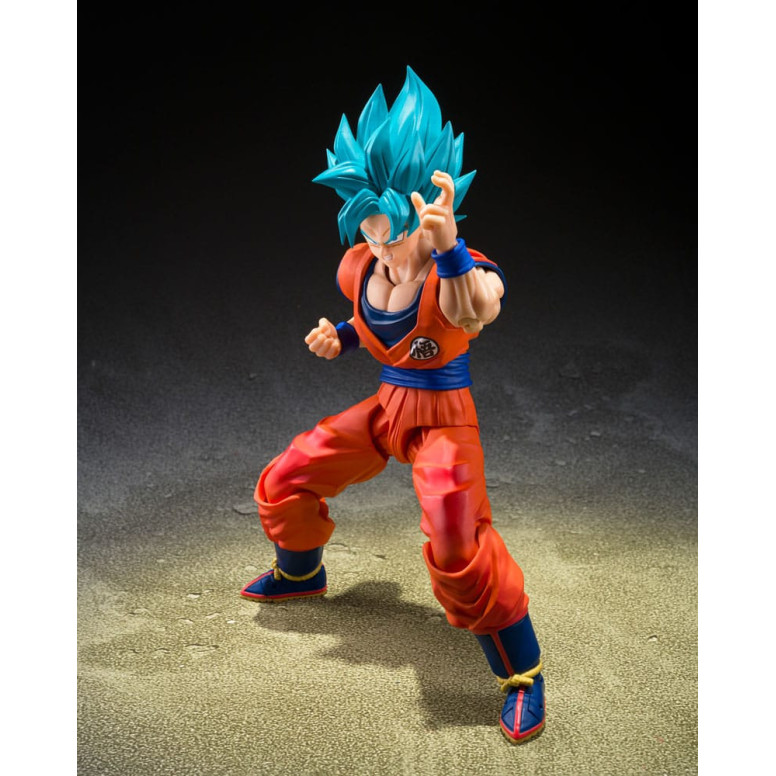 Bandai Tamashii - Super – Super-Saiyajin-Gott Super-Saiyajin Son Goku  (Blaue Kraft, die alle Grenzen überschreitet) - Dragon Ba