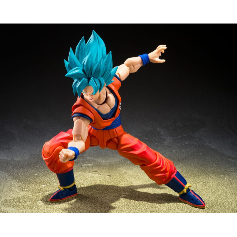 Bandai Tamashii - Super – Super-Saiyajin-Gott Super-Saiyajin Son Goku  (Blaue Kraft, die alle Grenzen überschreitet) - Dragon Ba