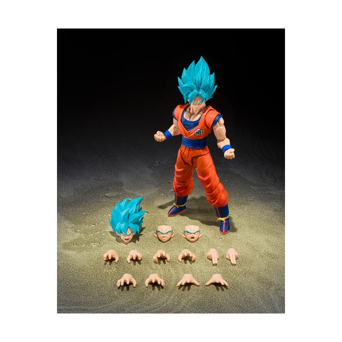 Bandai Tamashii - Super – Super-Saiyajin-Gott Super-Saiyajin Son Goku  (Blaue Kraft, die alle Grenzen überschreitet) - Dragon Ba