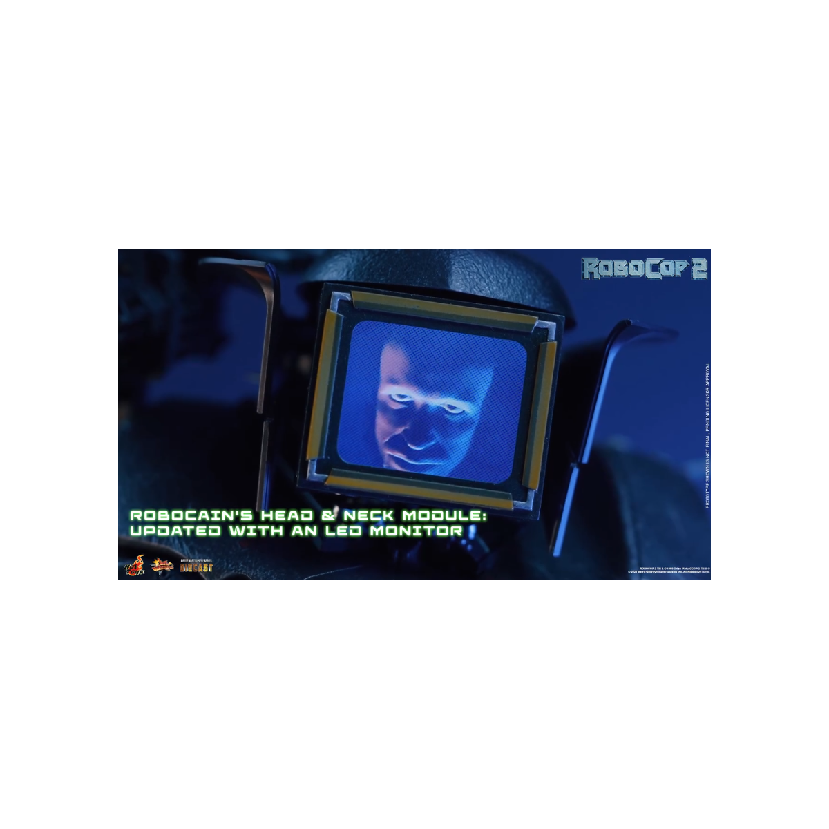 Hot Toys - Robocop 2 - RoboCain Movie Masterpiece Actionfigur 1/6