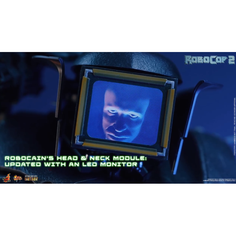 Hot Toys - Robocop 2 - RoboCain Movie Masterpiece Actionfigur 1/6