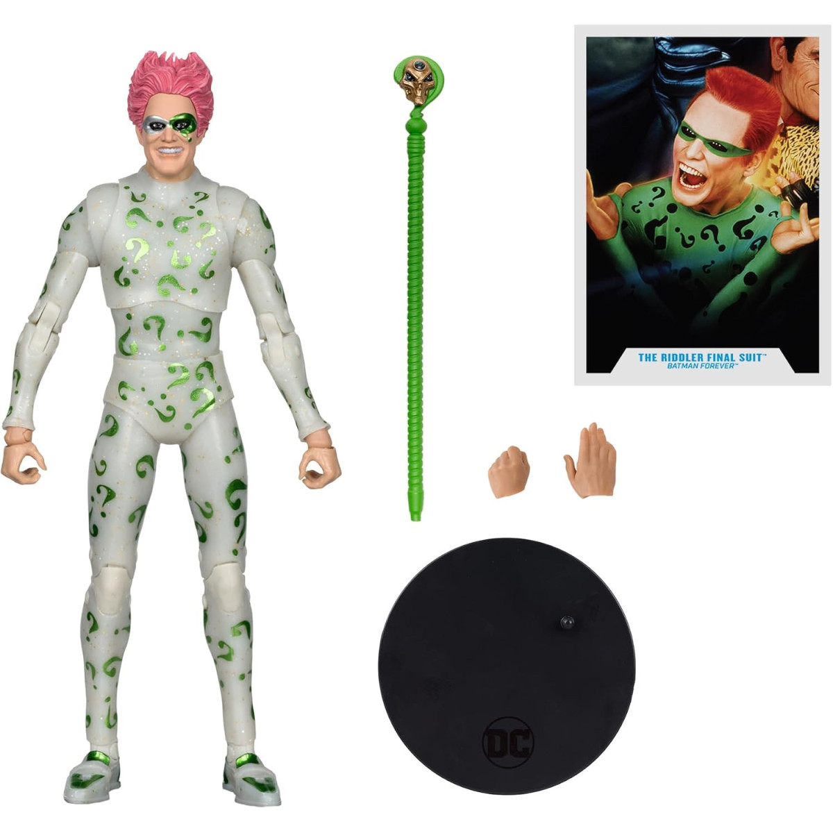 Mc Farlane - DC Multiverse – Riddler (Final Suit) (Red Platinum Edition) – Batman Forever