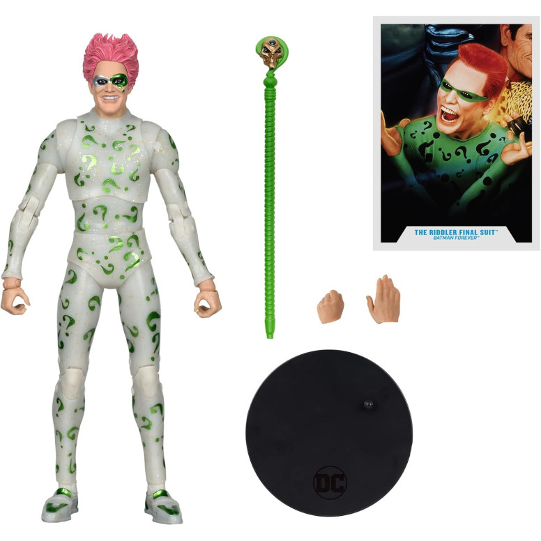 Mc Farlane - DC Multiverse – Riddler (Final Suit) (Red Platinum Edition) – Batman Forever