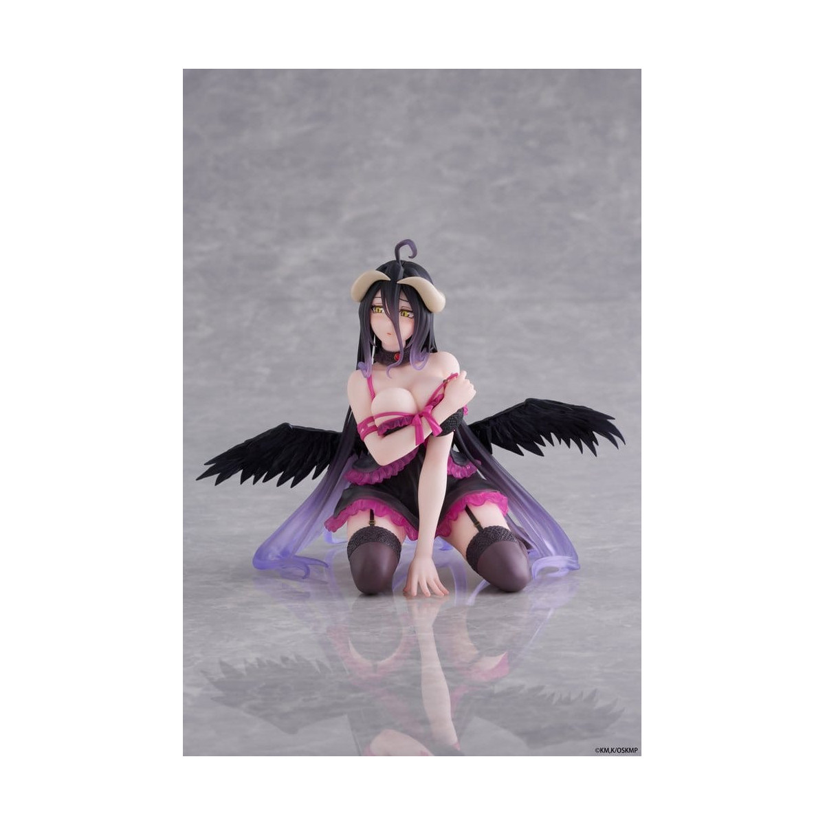 Taito - Desktop-Figur „Cute Figure Albedo“ (Negligé-Version) – Overlord