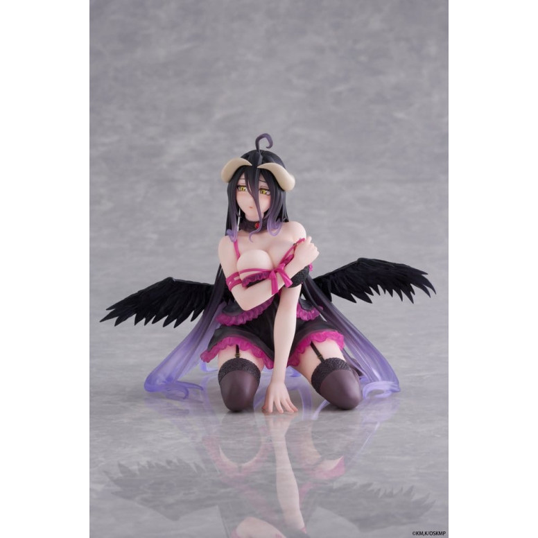 Taito - Desktop-Figur „Cute Figure Albedo“ (Negligé-Version) – Overlord