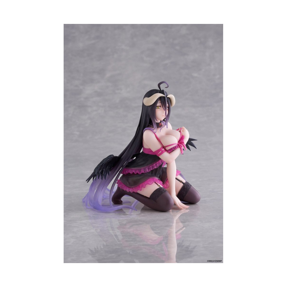 Taito - Desktop-Figur „Cute Figure Albedo“ (Negligé-Version) – Overlord