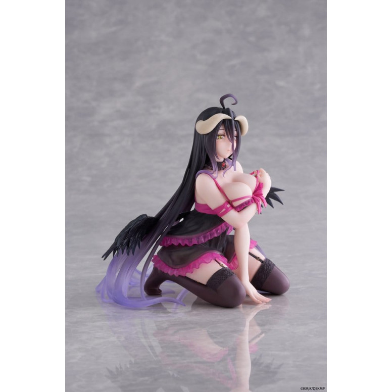 Taito - Desktop-Figur „Cute Figure Albedo“ (Negligé-Version) – Overlord