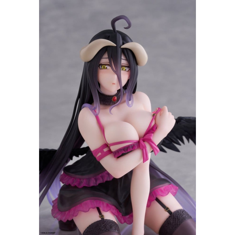 Taito - Desktop-Figur „Cute Figure Albedo“ (Negligé-Version) – Overlord