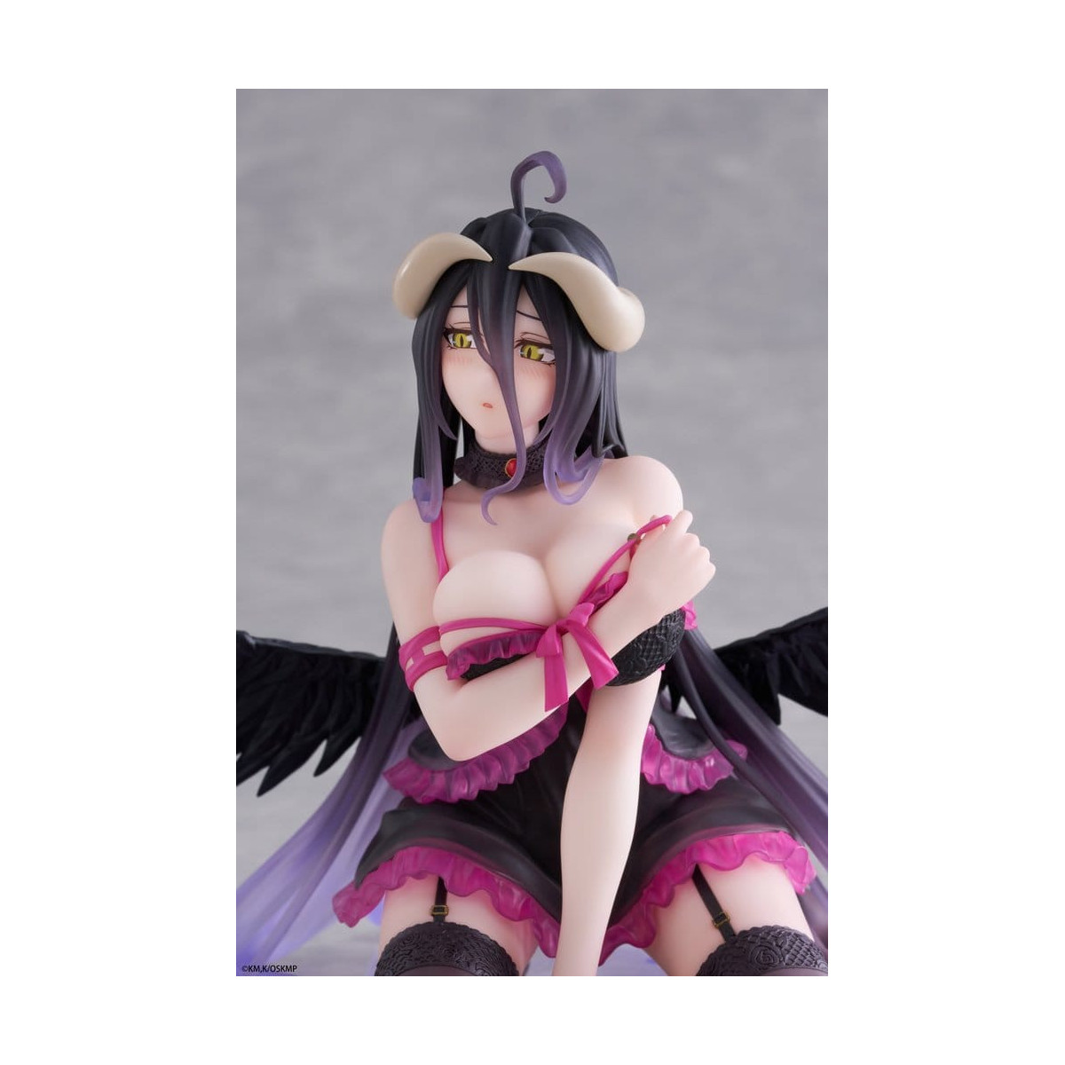 Taito - Desktop-Figur „Cute Figure Albedo“ (Negligé-Version) – Overlord