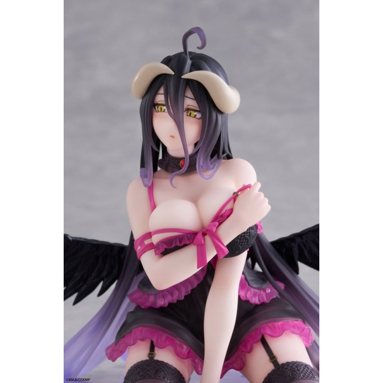 Taito - Desktop-Figur „Cute Figure Albedo“ (Negligé-Version) – Overlord