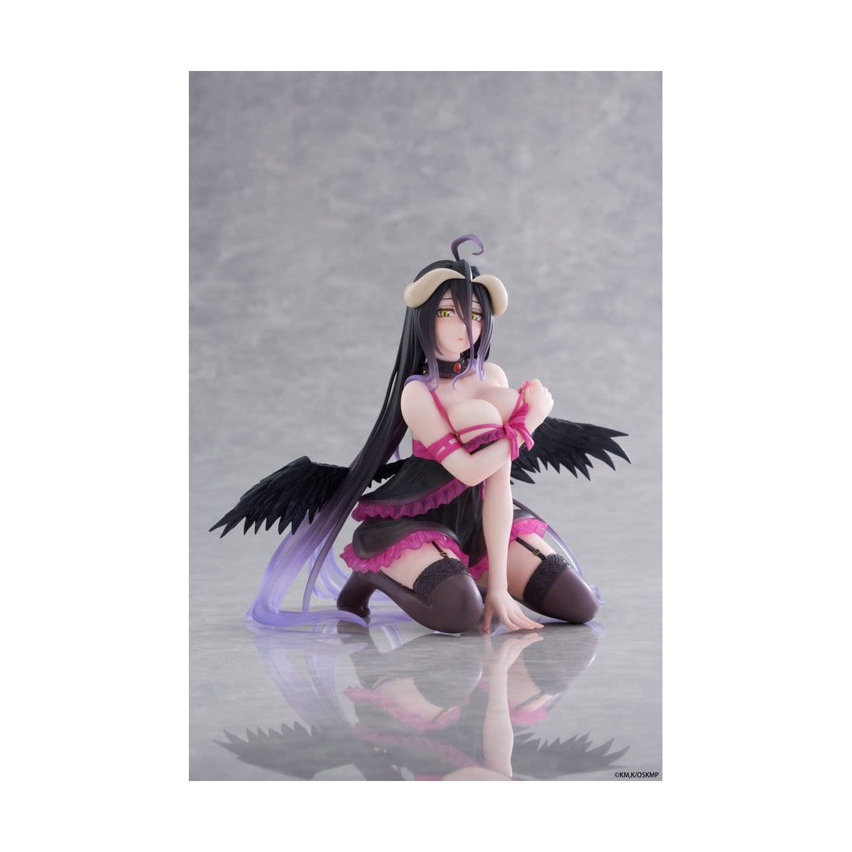 Taito - Desktop-Figur „Cute Figure Albedo“ (Negligé-Version) – Overlord