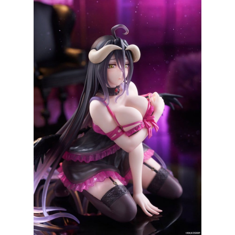 Taito - Desktop-Figur „Cute Figure Albedo“ (Negligé-Version) – Overlord