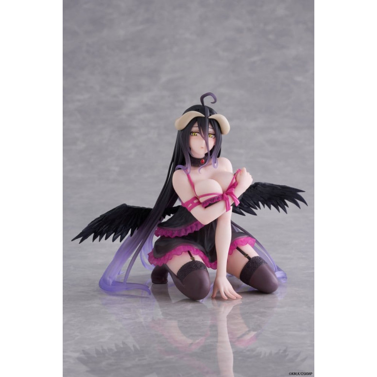 Taito - Desktop-Figur „Cute Figure Albedo“ (Negligé-Version) – Overlord