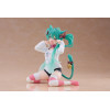 Taito - Desktop Cute Figure Hatsune Miku T-Shirt mit Katzenohren Ver.