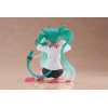 Taito - Desktop Cute Figure Hatsune Miku T-Shirt mit Katzenohren Ver.