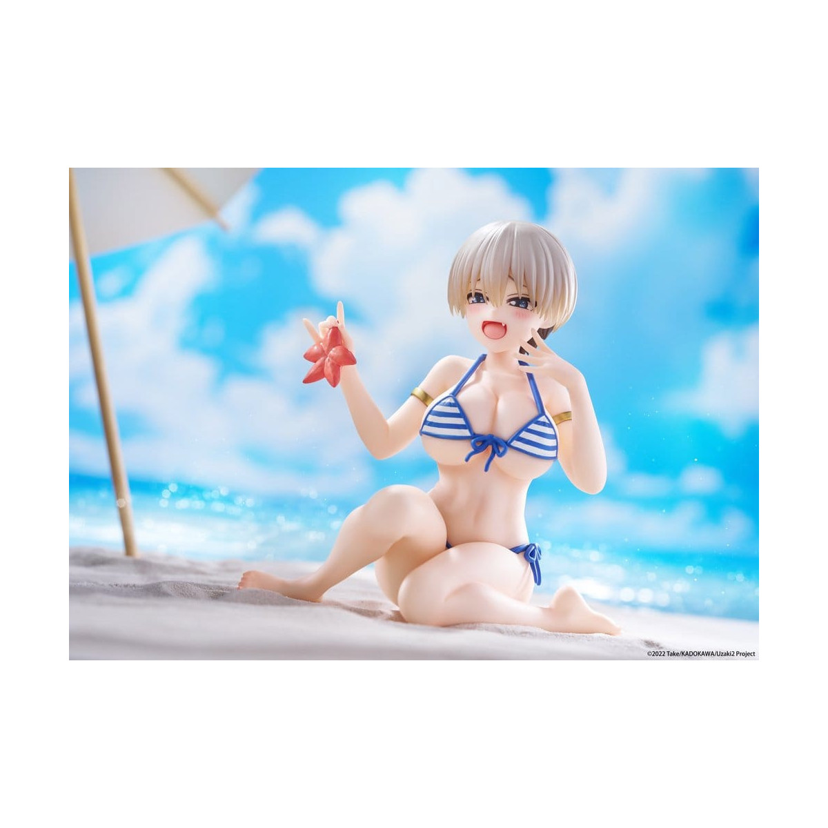 Taito - Niedliche Desktop-Figur Hana Uzaki (Badeanzug-Version) – Uzaki-chan will mit dir abhängen!