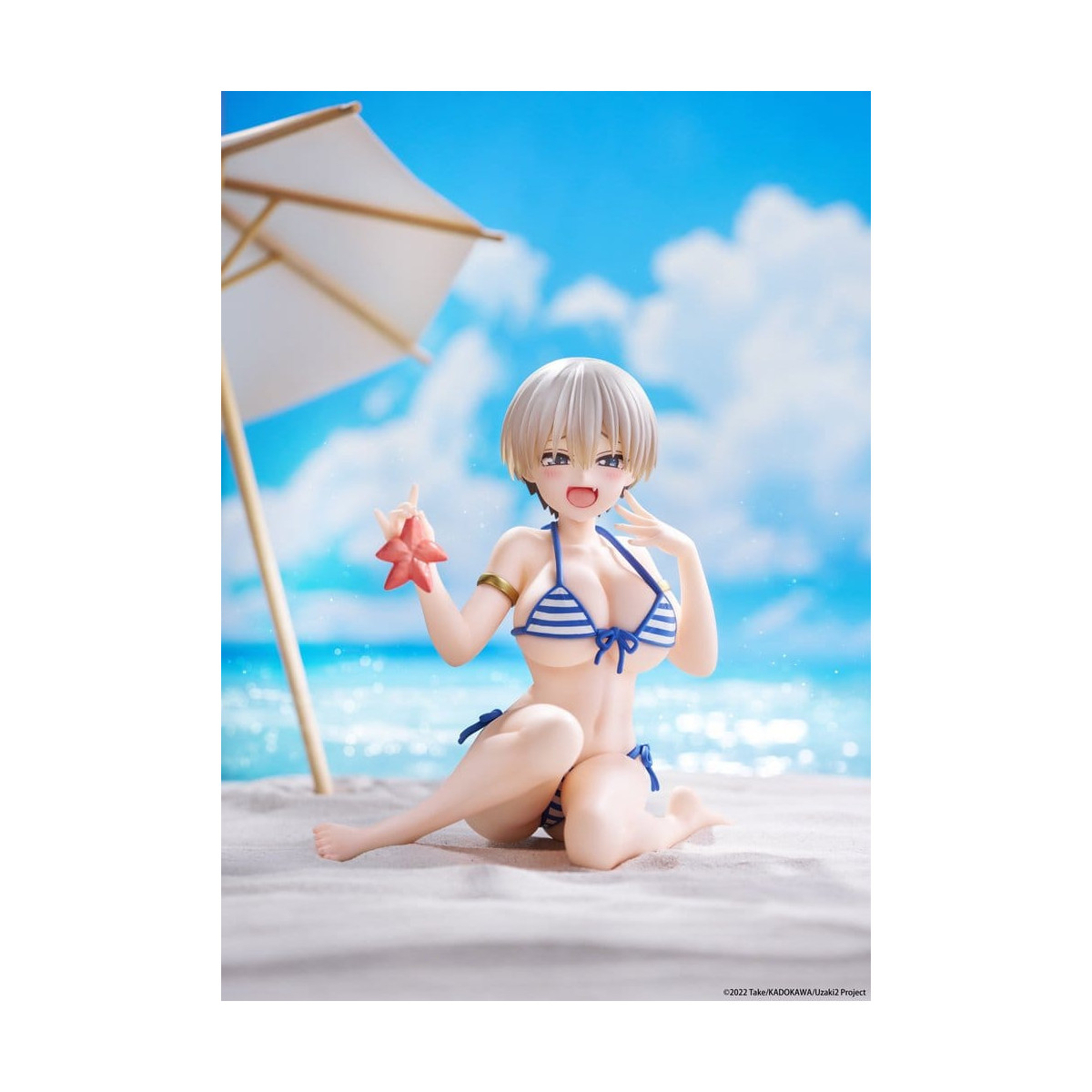 Taito - Niedliche Desktop-Figur Hana Uzaki (Badeanzug-Version) – Uzaki-chan will mit dir abhängen!