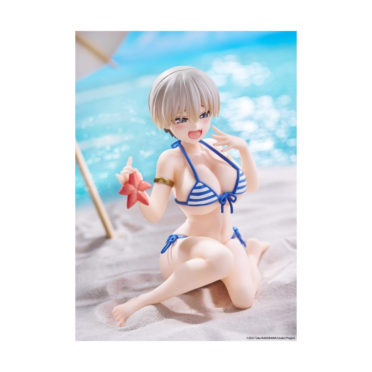 Taito - Niedliche Desktop-Figur Hana Uzaki (Badeanzug-Version) – Uzaki-chan will mit dir abhängen!