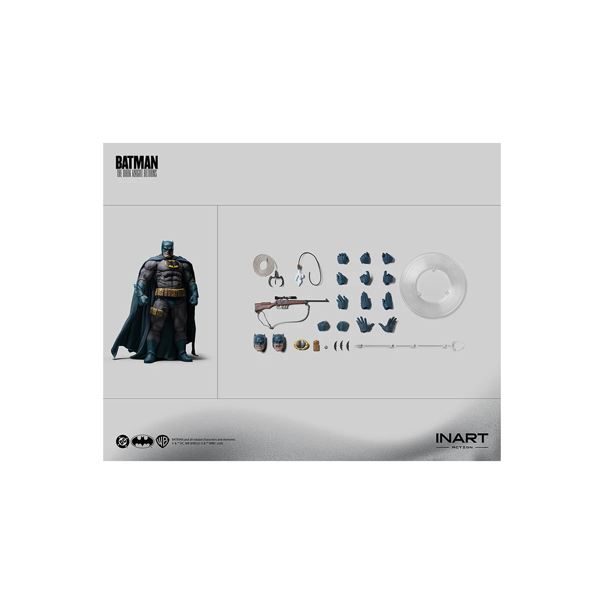 INART – Batman: The Dark Knight Returns – Batman (blauer Anzug) – Figur im Maßstab 1:12