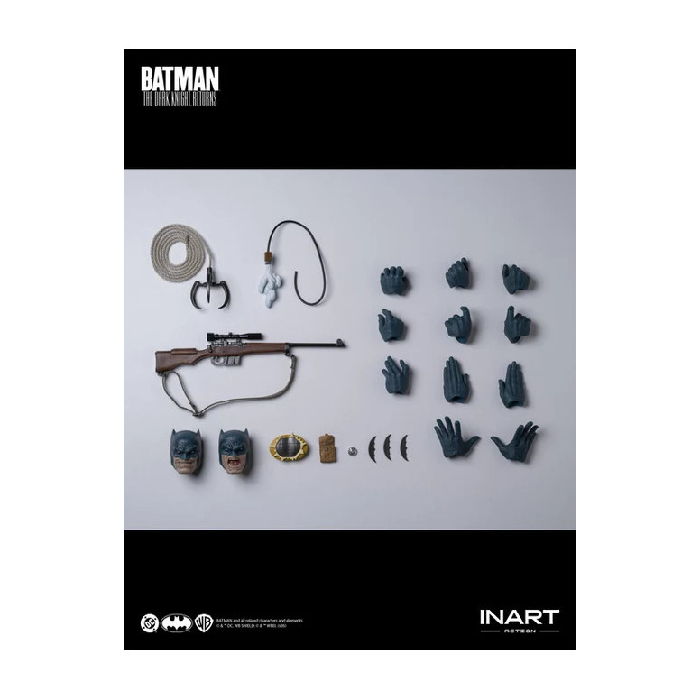 INART – Batman: The Dark Knight Returns – Batman (blauer Anzug) – Figur im Maßstab 1:12