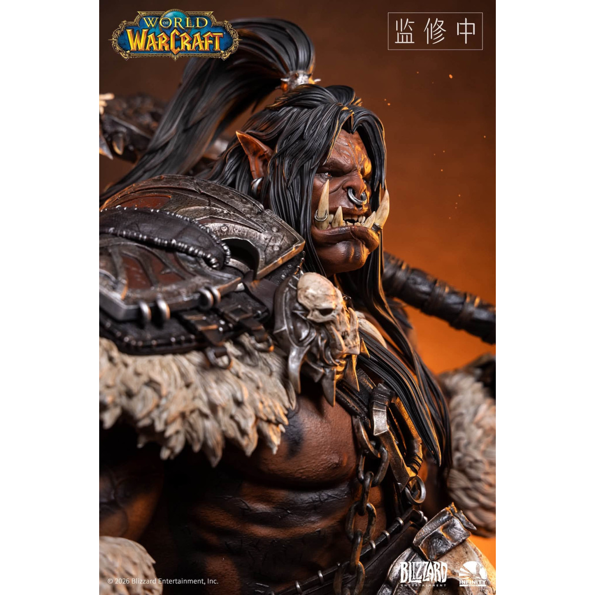 INFINITY STUDIO x BLIZZARD – Grommash Hellscream – Büste im Maßstab 1:3 World of Warcraft