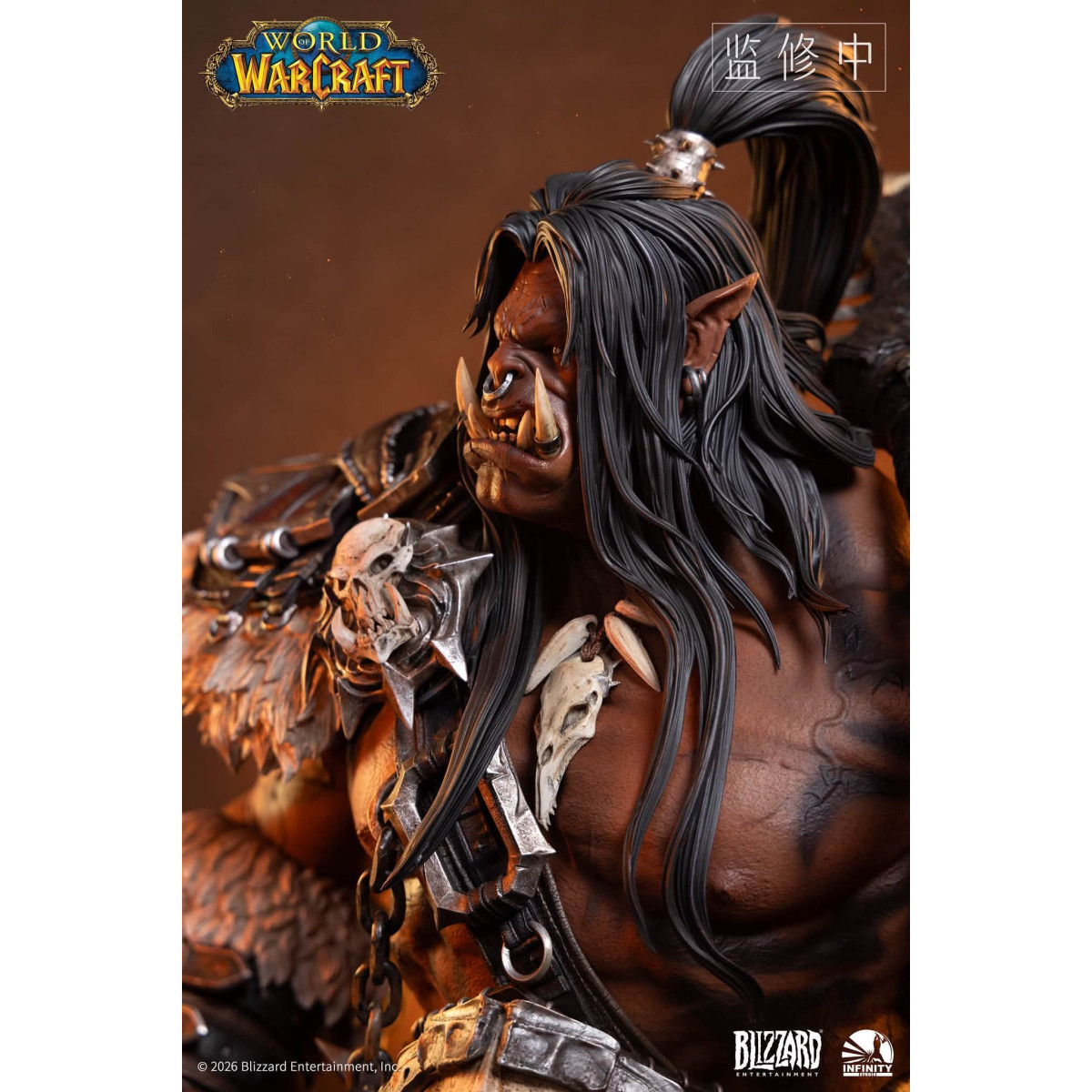 INFINITY STUDIO x BLIZZARD – Grommash Hellscream – Büste im Maßstab 1:3 World of Warcraft