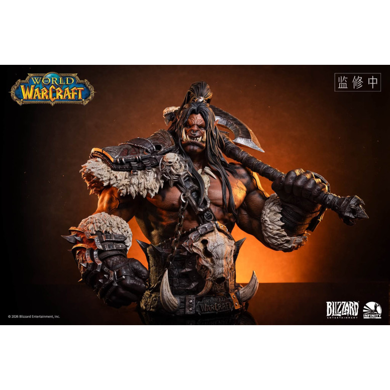 INFINITY STUDIO x BLIZZARD – Grommash Hellscream – Büste im Maßstab 1:3 World of Warcraft